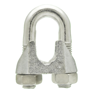 Serre-câble à étrier pour câbles en acier galvanisé 11 mm – équivalent DIN 741