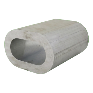 Manchon aluminium à sertir pour câbles en acier 4 mm – EN 13411-3