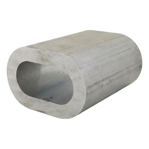 Manchon aluminium à sertir pour câbles en acier 5 mm – EN 13411-3