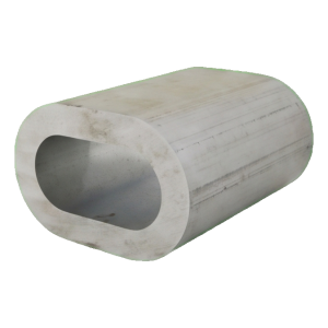 Manchon aluminium à sertir pour câbles en acier de 14 mm – EN 13411-3