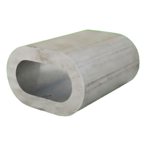 Manchon aluminium à sertir pour câbles en acier 16 mm – EN 13411-3
