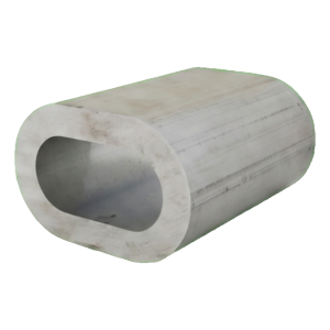Manchon aluminium à sertir pour câbles en acier 18 mm – EN 13411-3