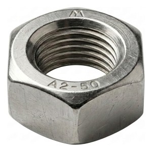 Écrou hexagonal inox A2-50 DIN 934 M30