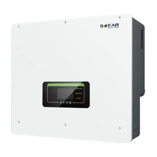 Onduleur photovoltaïque hybride 8kW 3F 13A 2MPPT APF mode 1 entrée batterie HYD8KTL-3PH SOFAR GPV-400-28