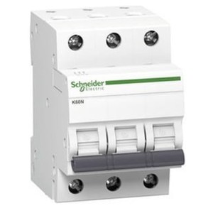 Schneider Electric Disjoncteur de surintensité B 25A 3P 6kA K60N-B25-3 Acti9