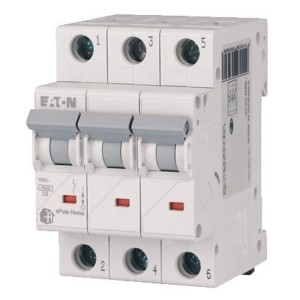 Eaton Disjoncteur de surintensité C 40A 3P 6kA HN-C40/3 xPole Home