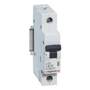 Legrand Disjoncteur de surintensité B 10A 1P 6kA RX3