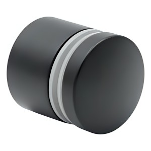 Fixation ponctuelle pour verre fi 50 noire – AISI 304. verre 8–21,52 mm