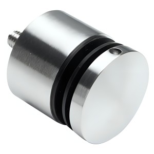 Fixation ponctuelle pour verre fi 50/30/M10x70 verre 8-17,52 mm AISI 304 système plat satiné