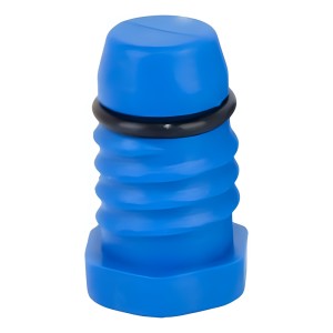 Bouchon de test d'étanchéité pour tubes 16 mm bleu