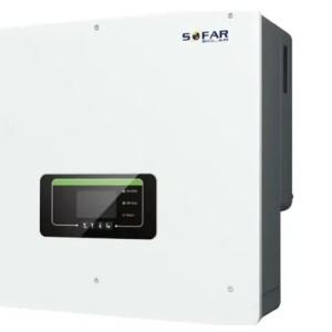 Onduleur Hybride Sofar 6kW Triphasé 17A 2MPPT Mode APF 1 Entrée Batterie