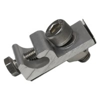 Borne de mise à la terre pour câbles 16mm² aluminium anodisé A2