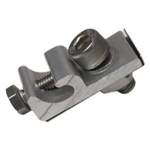 Borne de mise à la terre pour câbles 16mm² aluminium anodisé A2