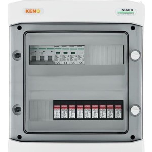 Coffret de raccordement Noark avec parafoudre DC+AC 40A triphasé SH-355