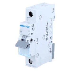 Hager Disjoncteur de surintensité C 10A 1P 6kA