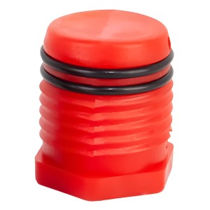 Bouchon de test d'étanchéité pour tuyaux 32 mm rouge