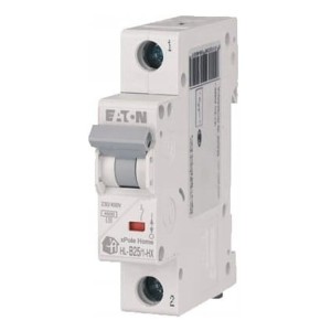 Eaton Disjoncteur de surintensité B 25A 1P 6kA