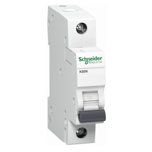 Schneider Electric Disjoncteur de surintensité B 25A 1P 6kA K60N-B25-1 Acti9
