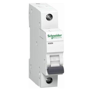 Schneider Electric Disjoncteur de surintensité C 20A 1P 6kA K60N-C20-1 Acti9