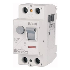Eaton Disjoncteur à courant résiduel 2P 40A 6kA 30mA typ AC