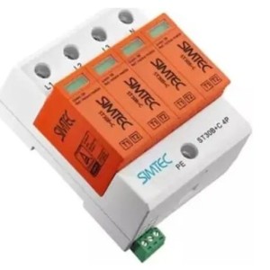 Parafoudre Simtec Type 1+2 (Classe B+C) 4P 30kA 1,5kV