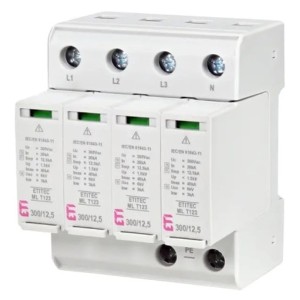 ETI Parafoudre Type 1+2+3 (B+C+D) 4P 20kA 1.5kV