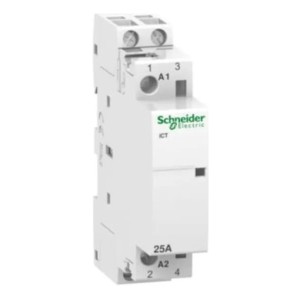Schneider Electric Contacteur modulaire 230V AC 2NO 25A iCT50-25-20-230 Acti9