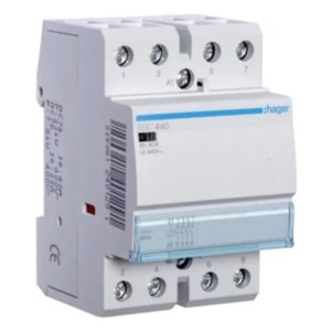 Hager Contacteur modulaire 230V AC 4NO 40A