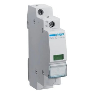 Hager Feu de signalisation LED vert 230VAC