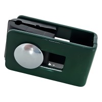 Collier universel support fixation pour panneaux de clôture vert