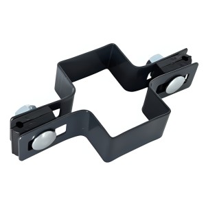 Collier intermédiaire pour panneaux de clôture 60x40 anthracite
