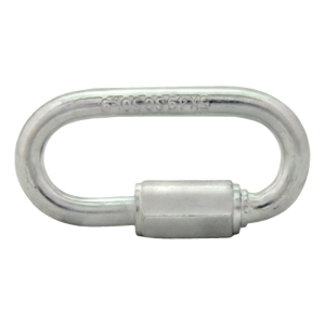 Maillon rapide galvanisé 7 mm – charge maximale d'utilisation 220 kg