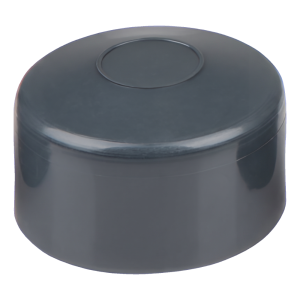 Capuchon pour poteau de clôture 1 1/2" (Ø 48,3 mm), anthracite