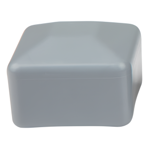 Capuchon pour poteau de clôture 100×100 mm, gris