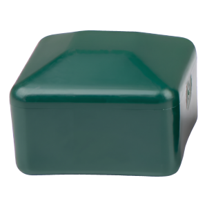 Capuchon pour poteau de clôture 15×15 mm, vert