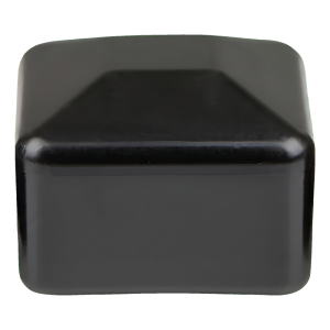 Capuchon pour poteau de clôture 30×30 mm, noir