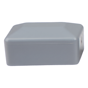 Capuchon pour poteau de clôture 40×80 mm, gris
