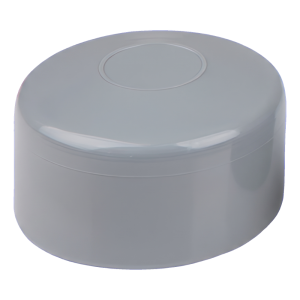 Capuchon pour poteau de clôture Ø 42 mm, gris