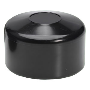 Capuchon pour poteau de clôture Ø 44,5 mm, noir