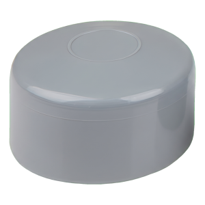 Capuchon pour poteau de clôture Ø 51 mm, gris