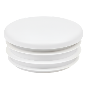 Bouchon pour tube rond Ø 12 mm, blanc