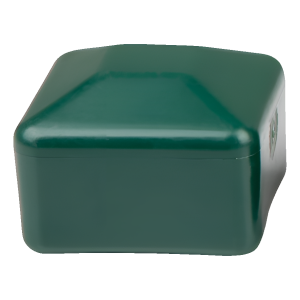Capuchon pour poteau de clôture 30×30 mm, vert