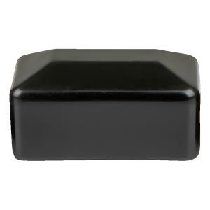 Capuchon pour poteau de clôture 18×30 mm, noir