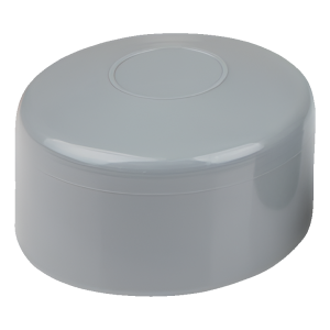 Capuchon pour poteau de clôture 1 1/2" (Ø 48,3 mm), gris