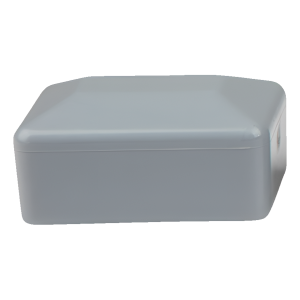 Capuchon pour poteau de clôture 40×60 mm, gris