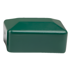 Capuchon pour poteau de clôture 40×60 mm, vert