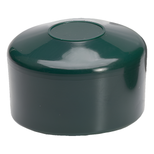 Capuchon pour poteau de clôture Ø 38 mm, vert