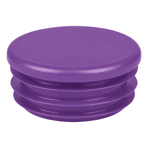 Bouchon pour tube rond Ø 28 mm, violet (RAL 4005)