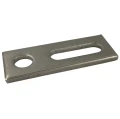 Adaptateur de fixation M12 80x30x5 Matériau 1.4301 PV-07-07