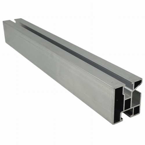Profil en aluminium avec conduit de câbles 665cm 45x40 90509 PV-01-29